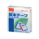 （業務用セット） ニチバン 製本テープ〈再生紙〉 25mm幅 BK-2530 パステルレモン 1巻入 【×5セット】