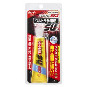 （業務用セット） コニシ ボンド ウルトラ多用途SU プレミアムソフト #05141 クリヤー 1本入 【×3セット】