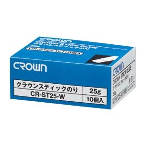 （業務用セット） クラウンスティックのり 10本入 CR-ST25-W×10 【×3セット】