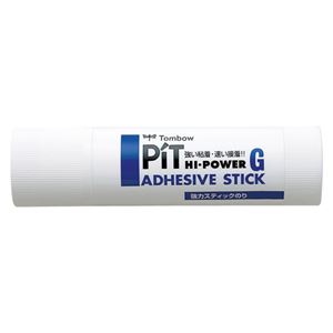 （業務用セット） トンボ鉛筆 スティックのり ピットハイパワー PT-GP 1本入 【×5セット】