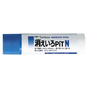 （業務用セット） トンボ鉛筆 スティックのり 消えいろピット PT-NC 1本入 【×10セット】