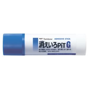 （業務用セット） トンボ鉛筆 スティックのり 消えいろピット PT-GC 1本入 【×5セット】