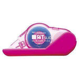 （業務用セット） トンボ鉛筆 ピットスライド 貼るタイプ幅8.4mm×長8m PN-SLS80 ピーチクーラー 1個入 【×10セット】