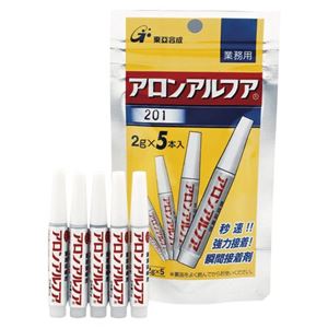 （業務用セット） 東亞合成 アロンアルフア 業務用 AA201 10g 5本入 【×2セット】