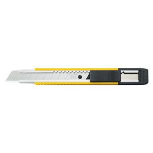 （業務用セット） オルファ オルファカッター万能M厚型 203BSY イエロー 1本入 【×10セット】