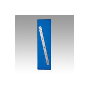 （業務用セット） マグネット式カットシート 定規付 CR-CT43-BL 1枚入 【×2セット】