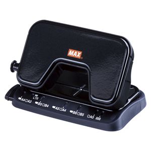 （業務用セット） マックス スクーバパンチ DP-15T／K ブラック 1台入 【×5セット】