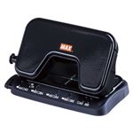 （業務用セット） マックス スクーバパンチ DP-15T／K ブラック 1台入 【×5セット】