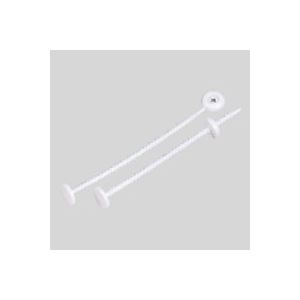 （業務用セット） カール カールファスナー No17-W 白 100本入 【×2セット】