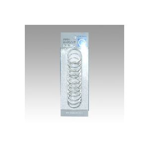 （業務用セット） カードリング 鉄製 OPP袋入（ヘッダー付） CR-RN3P-SL 入 【×30セット】