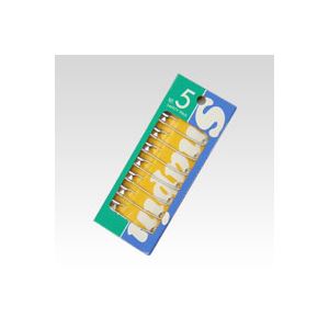 （業務用セット） スナッピン 鉄製 台紙付 5-台紙付 7本入 【×20セット】