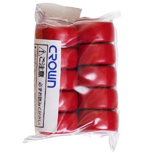 （業務用セット） スクールマグタッチ 強力タイプ 径18mm CR-MG181S-R 赤 10個入 【×5セット】