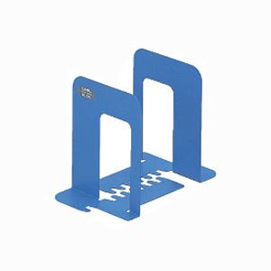（業務用セット） カール システムキーブックエンド 大 KB-330-B ブルー 1組入 【×3セット】