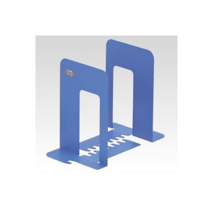 （業務用セット） カール システムキーブックエンド 特大 KB-370-B ブルー 1組入 【×5セット】
