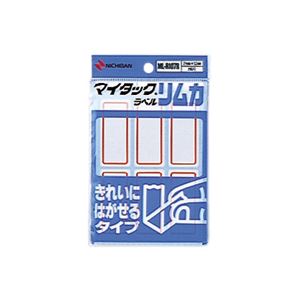 （業務用セット） ニチバン マイタック[R] ラベル リムカ[R] 枠付きラベル（きれいにはがせるタイプ） ML-R107R 赤枠 1P入 【×10セット】