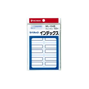（業務用セット） ニチバン マイタック[R] インデックス ML-134B 青枠 1P入 【×10セット】
