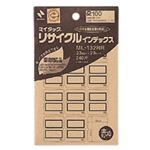 （業務用セット） ニチバン マイタック[R] リサイクルインデックス OA対応 インクジェットプリンタ対応 ML-132RR 赤枠 1P入 【×10セット】