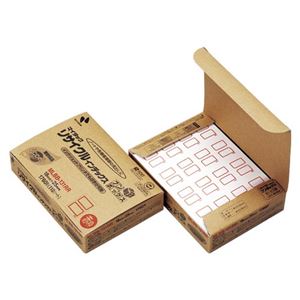 （業務用セット） ニチバン マイタック[R] リサイクルインデックス OA対応 ブンボックス[TM] インクジェットプリンタ対応 MLBB-131RR 赤枠 1箱入 【×3セット】