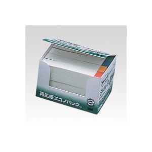 （業務用セット） 住友スリーエム ポストイット[R] エコノパック[TM]製品シリーズ 20個入り 横12.5×縦75mm 5601-R 白（色帯混色） 20個入 【×2セット】