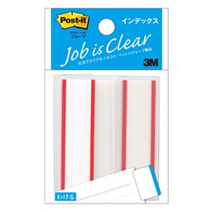 （業務用セット） 住友スリーエム ポストイット[R] ジョーブ インデックス インデックス（記入用） 6821 レッド 入 【×10セット】