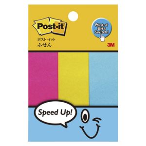 （業務用セット） 住友スリーエム ポストイット[R] フレンドリーシリーズ ふせん 500-P1 混色3色 3個入 【×10セット】