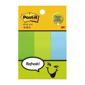 （業務用セット） 住友スリーエム ポストイット[R] フレンドリーシリーズ ふせん 500-P3 混色3色 3個入 【×10セット】