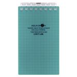 （業務用セット） リヒトラブ AQUA DROPs ツイストリング・ノート（メモサイズ） N-1661-28 青緑 1冊入 【×10セット】
