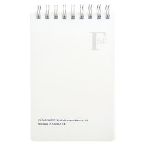 （業務用セット） キョクトウ・アソシエイツ FOB COOP Wリングメモ B7 B7判 EW03B7W ホワイト 1冊入 【×10セット】