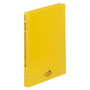 （業務用セット） リヒトラブ AQUA DROPs リングレックス バインダー B5判（26穴） N-5025-5 黄 1冊入 【×5セット】