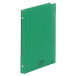 （業務用セット） リヒトラブ AQUA DROPs リングレックス バインダー B5判（26穴） N-5025-7 緑 1冊入 【×5セット】