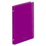 （業務用セット） リヒトラブ AQUA DROPs リングレックス バインダー B5判（26穴） N-5025-10 藤 1冊入 【×5セット】