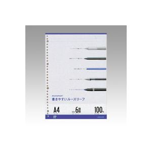 （業務用セット） マルマン ルーズリーフ A4判（30穴）・100枚入 L1101H 【×10セット】