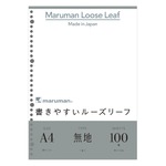（業務用セット） マルマン ルーズリーフ A4判（30穴）・100枚入 L1106H 【×5セット】