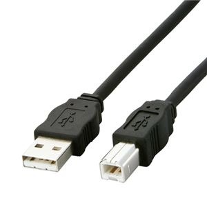 （業務用セット） エレコム 環境対応 USBケーブル USB2-ECO30 1本入 【×2セット】