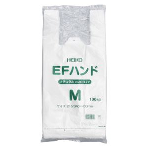 （業務用セット） シモジマ EFハンド 半透明 6645923 半透明 100枚入 【×10セット】