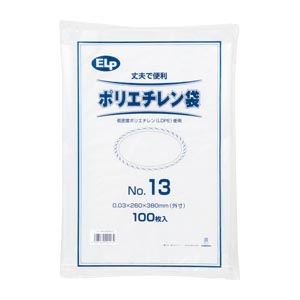 （業務用セット） シモジマ ポリエチレン規格袋 6999513 100枚入 【×5セット】