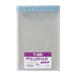 （業務用セット） シモジマ Nピュアパック テープ付き 6798324 100枚入 【×3セット】