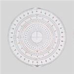 （業務用セット） 岡本製図器械 分度器 BO-15 1枚入 【×3セット】