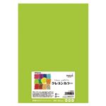 （業務用セット） Nagatoya クレヨンカラー ナ-CR007 きみどり 20枚入 【×5セット】