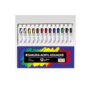 （業務用セット） サクラクレパス アクリルガッシュ ラミネートチューブ AGW13 1セット 【×2セット】