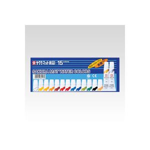 （業務用セット） サクラクレパス マット水彩 不透明水彩 ラミネートチューブ入 EMW15GS 入 【×3セット】