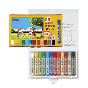 （業務用セット） ぺんてる ぺんてるパステル GHSR-12 1セット 【×5セット】
