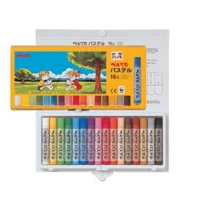 （業務用セット） ぺんてる ぺんてるパステル GHSR-16 1セット 【×5セット】
