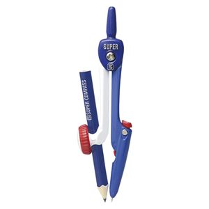（業務用セット） ソニック スーパーコンパス はりinパス 鉛筆用 SK-654-B 青 1個入 【×5セット】