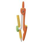 （業務用セット） ソニック スーパーコンパス はりinパス 鉛筆用 SK-654-OR 橙 1個入 【×5セット】