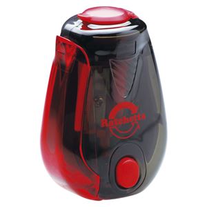 （業務用セット） ソニック ラチェッタ ハンディ鉛筆削り お知らせ機能付 SK-825-D ブラック 1個入 【×10セット】