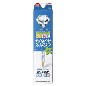 （業務用セット） 三菱鉛筆 かきかたナノダイヤえんぴつ K6901B 青 12本入 【×3セット】