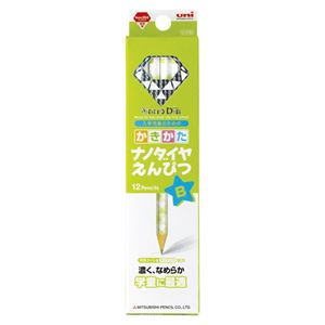 （業務用セット） 三菱鉛筆 かきかたナノダイヤえんぴつ K6900B 緑 12本入 【×3セット】