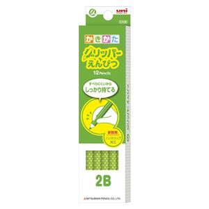 （業務用セット） 三菱鉛筆 かきかたグリッパーえんぴつ K69032B 緑 12本入 【×3セット】