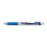 （業務用セット） ぺんてる ノック式エナージェル シルバー軸（0.5mm） BLN75Z-C 青 1本入 【×10セット】